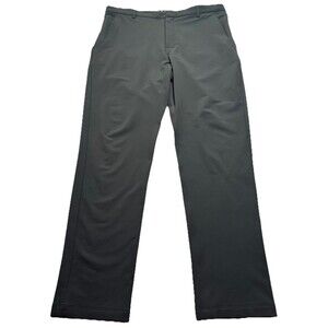 Men's Teren Designs Lightweight Traveler Pants Size 34 x 30 Grey Magnetic Button
